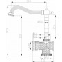 Смеситель для мойки ZORG (A 408K-BR)