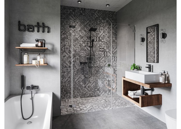 Смеситель для душа FERRO Zicco Black (BZI7BL)