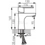 Смеситель для умывальника FERRO Algeo (BAG2BL)