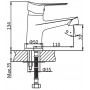 Смеситель для умывальника AV ENGINEERING AVLAW1-A589