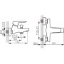 Смеситель для ванны FERRO Dijon (BDJ1)