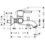 Смеситель для ванны HANSGROHE Talis Classic (14140000)