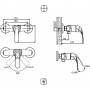 Смеситель для душа BRAVAT Fit (F9135188CP-01-RUS)