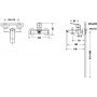 Смеситель для ванны BRAVAT REAL (F6121179CP-01)
