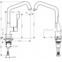 Смеситель для кухни HANSGROHE Axor Citterio (39850000)
