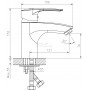 Смеситель для биде DECOROOM (DR70015)