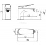 Смеситель для биде LEMARK Bronx (LM3708GM)
