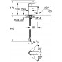 Смеситель для умывальника GROHE Bauedge (23329000)