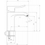 Смеситель для умывальника DEANTE Werbena BCW 021M