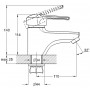 Смеситель для умывальника G.LAUF LWZ1-A182
