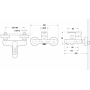 Смеситель для ванны BRAVAT Stream-D (F637163C-01)