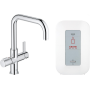 Смеситель для кухни GROHE Red Duo и бойлер (30145000)