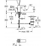 Смеситель для умывальника GROHE Eurocube Joy (23654000)