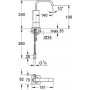 Смеситель для умывальника GROHE Allure (36098000)
