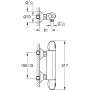 Смеситель для душа термостатический GROHE Grohtherm 1000 New (34143003)