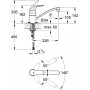 Смеситель для кухни GROHE Euroeco (32750000)
