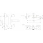 Смеситель для ванны BRAVAT Whirlpool (F678112C-01)
