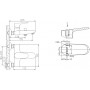 Смеситель для ванны BRAVAT Pure (F6105161C-01)