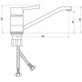 Смеситель для кухни СЛАВЕН СЛ-ОД-Д21